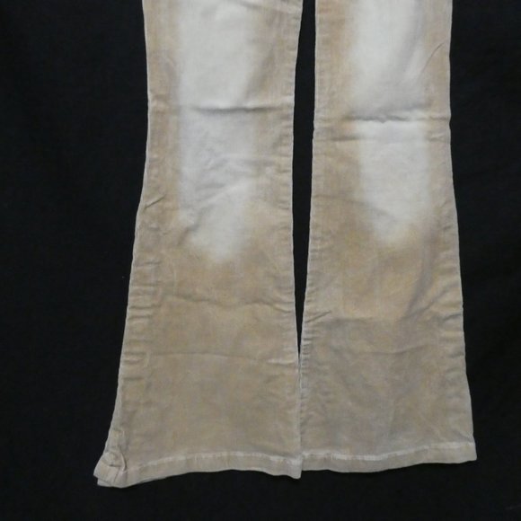 LIQUID JEANS | size 1 | Retro Flared Corduroy / Cords Pants | NWOT - Picture 14 of 16